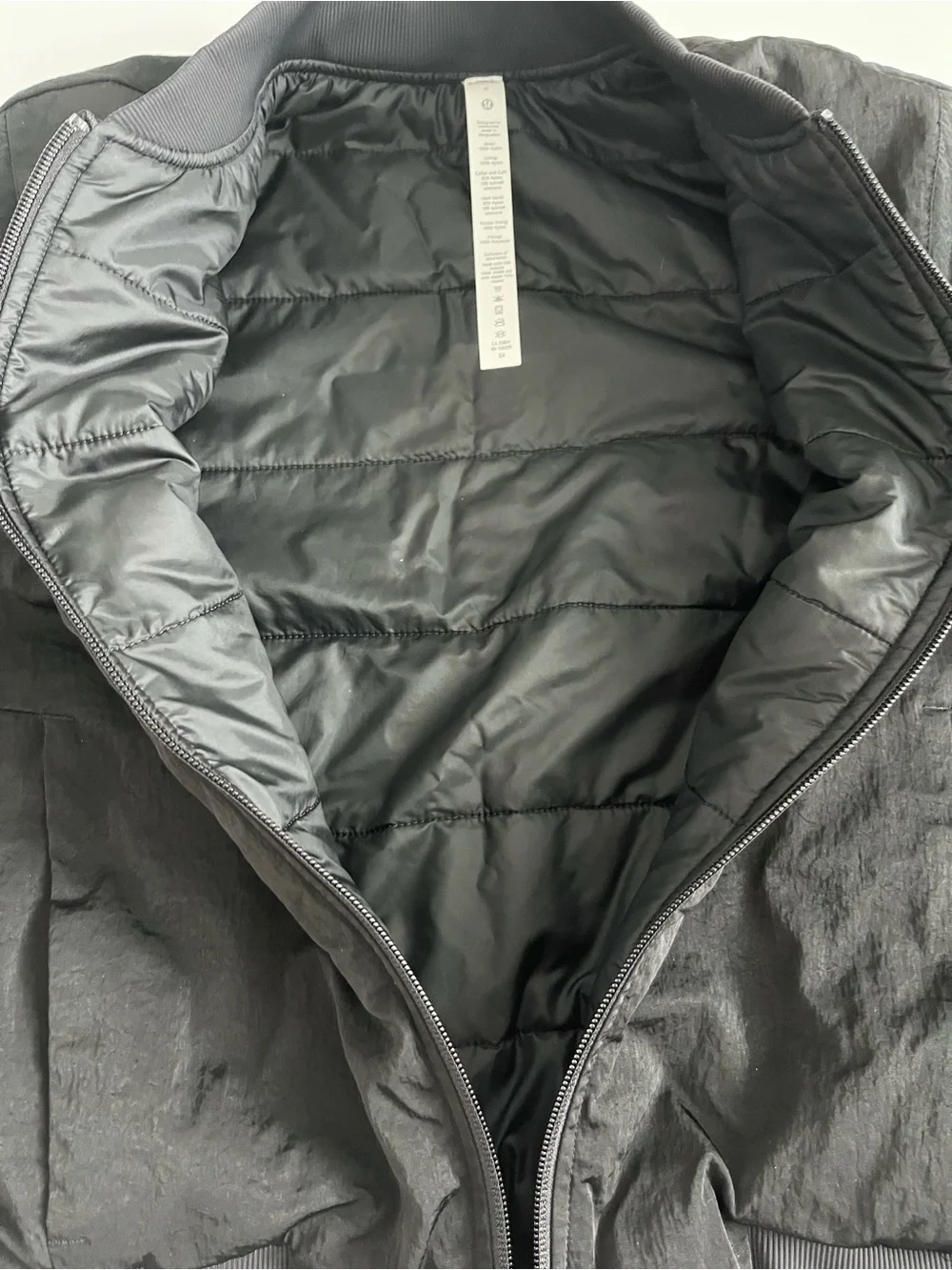 lululemon athletica Black Women's Bomber Jacket
